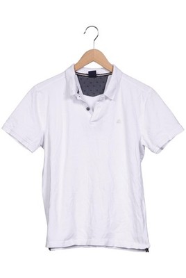 Lerros Poloshirt Herren Polohemd Shirt Polokragen Gr. L Baumwolle Weiß #doihdrc