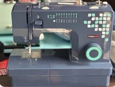 Dark Blue 19S Sewing Machine and Sewing Kit Bundle