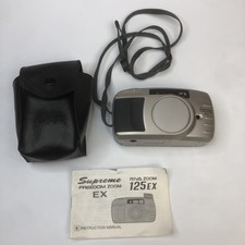 Minolta Freedom Zoom Supreme EX 35mm Film Camera 39-125mm Macro Point Shoot