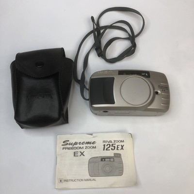 Minolta Freedom Zoom Supreme EX 35mm Film Camera 39-125mm Macro Point & Shoot