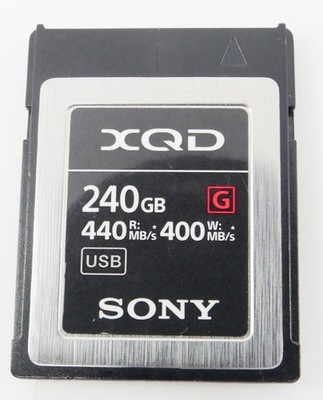 Sony XQD Serie G 240GB - 440MB/s  400MB/s - Speicherkarte - 19% MwSt.