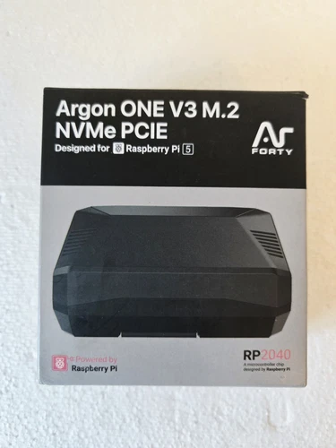 Argon ONE V3 M.2 NVME PCIE Case for Raspberry Pi 5