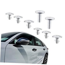 8 PCS Car Engine Cover Lower Pin Screws, Lower Cover Bolt Splash Guard