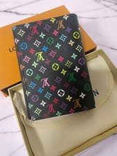 Louis Vuitton x Murakami Takashi Passport Cover  Multicolor Couverture W/Box