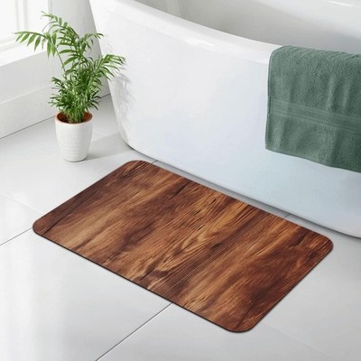 Stone Bath Mats for Bathroom Diatomaceous Earth Bath Mat Absorbent Floor Mat  