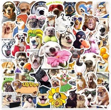 Funny Dog Stickers 200PCS Waterproof Cute Puppy Stickers for Kids Teens Adults,