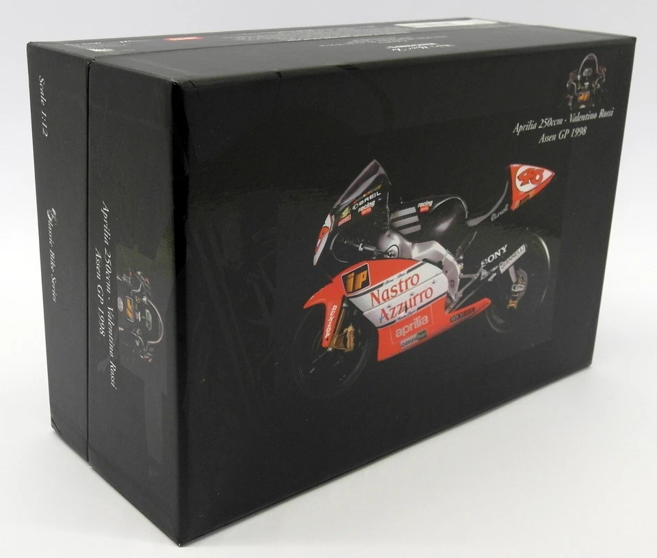 Minichamps 1/12 Scale - 122 980046 Aprilia 250 Assen GP '98 Valentino Rossi - Image 4 of 4