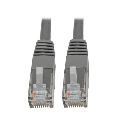 Tripp Lite N200050GY 50ft Cat6 Gigabit Patch Cable RJ45 M/M Gray