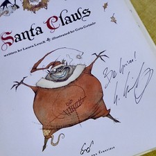 Santa Claws by Laura Leuck ILLUSTRATED and SI...