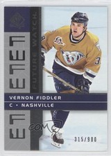 2002-03 SP Authentic Future Watch 315/900 Vernon Fiddler #176 0m0