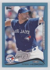 2014 Topps Wal-Mart Blue Todd Redmond #84 0a1