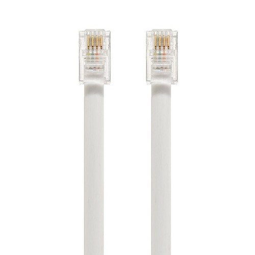 Telephone Handset Cord Telephone Handset Cable Curly Spring White Useful New Hot - Zdjęcie 6 z 7