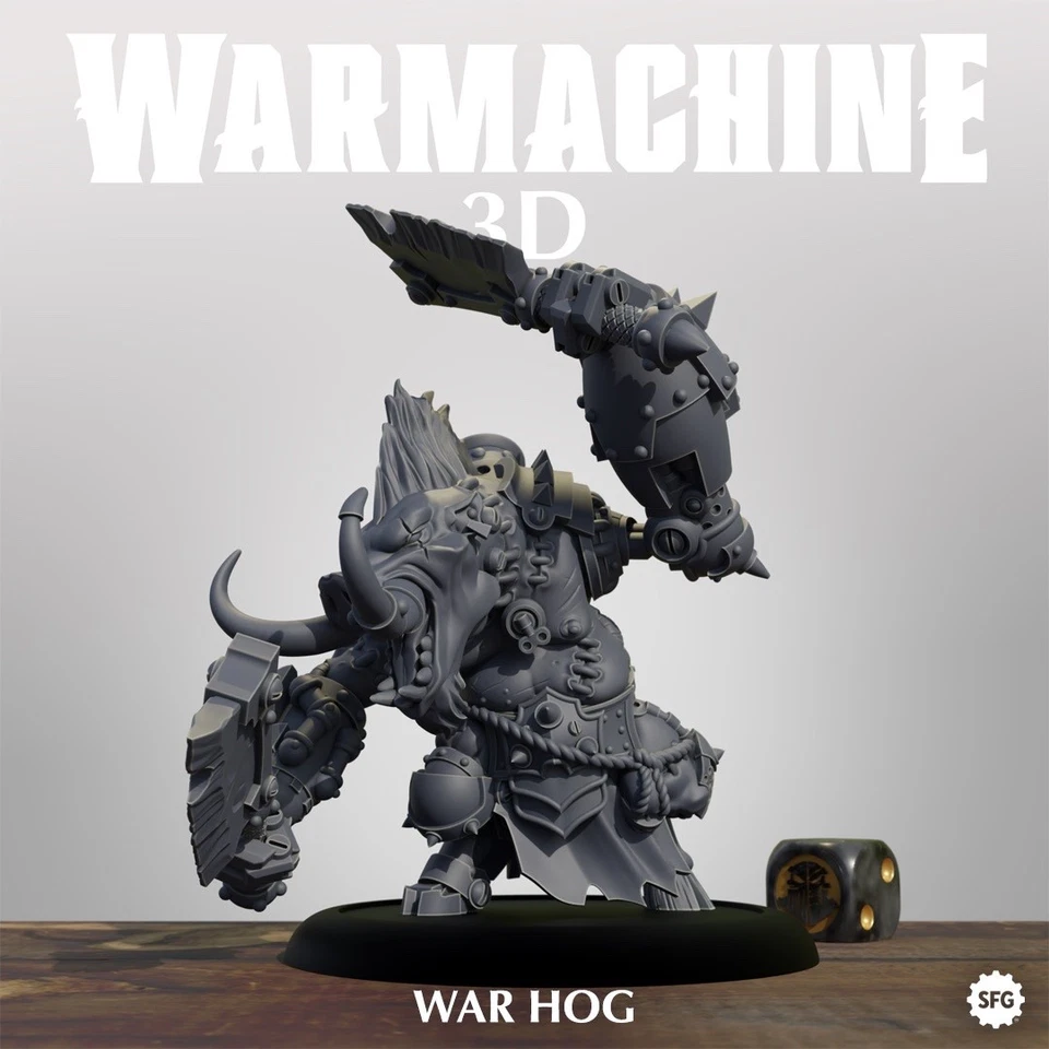 STEAMFORGE GAMES Warmachine heavy warbeasts - Farrow