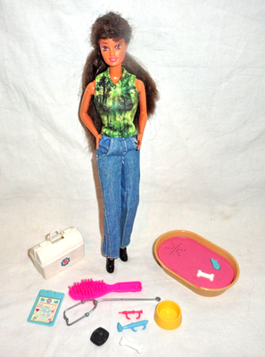 Vintage Barbie 1996 Pet Doctor Set With Doll & Accessories | eBay