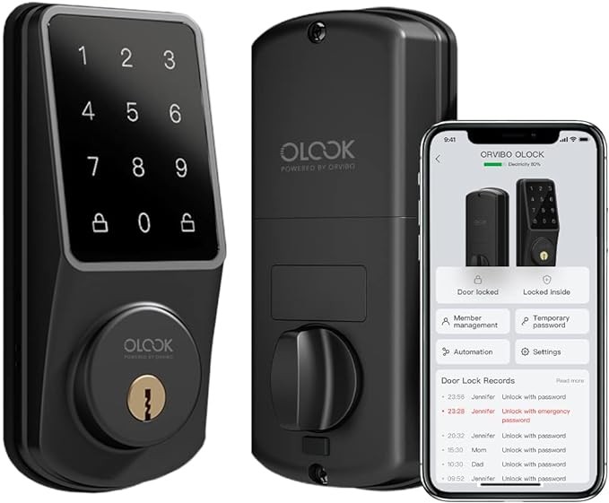 ORVIBO WiFi Smart Lock Электронный сенсорный замок входной двери без ключа