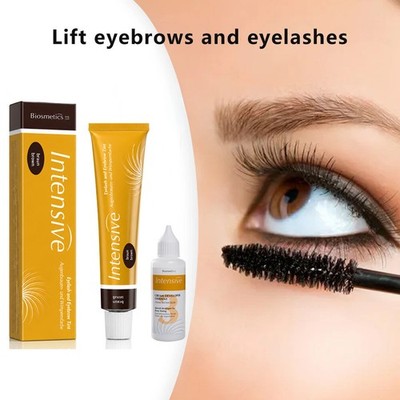 Professional Eyebrow Eyelash Tint Kit Lash Dye Cream Long Lasting 8 Colors