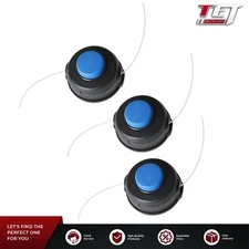 3-PACK For Husqvarna Weedeater Cutter Line Head T25 String Trimmer Head