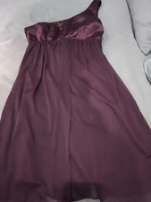 Trixxi Clothing Co One Shoulder Purple Cocktail Dress Junior Size 5 Made In USA