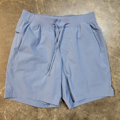 Lululemon Men s Zeroed In Linerless Short 7'' Blue Sz Small LM7BJ0S
