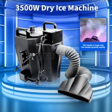 PAIDUN 3500W Dry Ice Fog Machine Low Lying Smoke Fogger Effect Wedding Event DJ