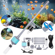 hygger Fish Tank Cleaner Electric Siphon Vacuum Clean Pump Water Change Gravel
