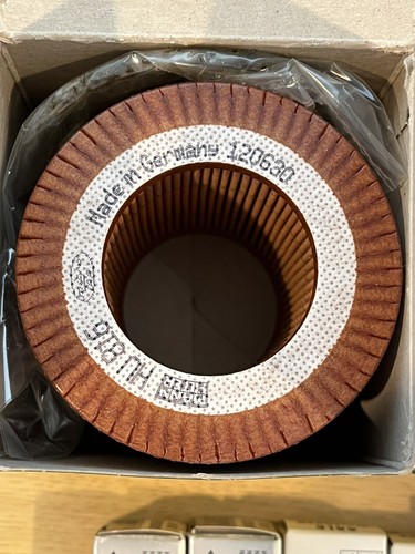 For BMW Oil Filter Replacement MANN HU816x Qnt. 2 & 6 NGK BKR6EQUP 3199 Premium - Picture 3 of 10
