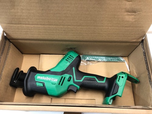 Metabo HPT Cordless Reciprocating Li-Ion Saw 18V Bare Tool CR18DA & (2) Blades - Picture 2 of 9