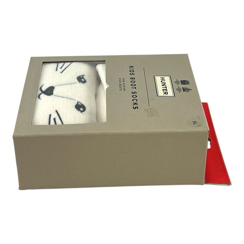 Hunter Niños Arctic Fox Bota Calcetines Blanco Talla 4-6 Cálido Invierno Informal - Imagen 6 de 9
