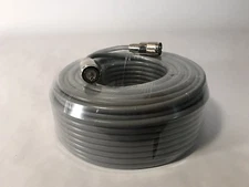 100FT RG-8x COAX COAXIAL CABLE LOW LOSS w/ MALE PL-259 CB HAM RADIO RG8 NEW! 