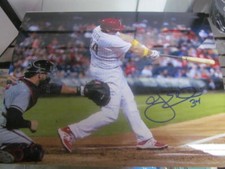 Aj Ellis Philadelphia Phillies Signed 8x10 Photo COA 3