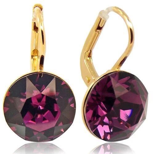 Mode-Ohrschmuck Opal Kristall