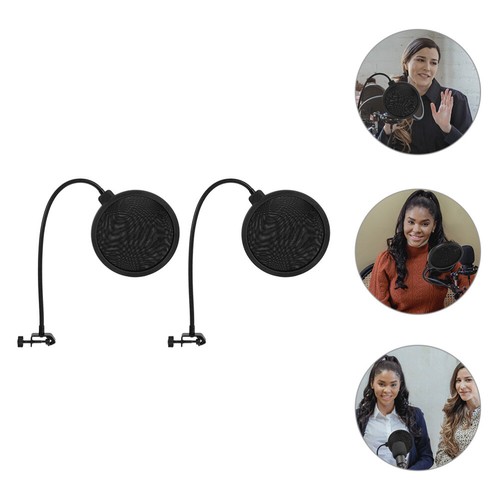 3 PCS Anti-Blast-Mikrofon Mikrofonfilterabschirmung Popfilter Für - Bild 7 von 12