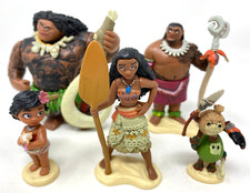 Disney Moana Figure Playset 5 Piece Set - Brand New