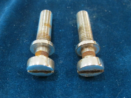 Vintage 1960's Gibson 1 1/2 inch Tailpiece STUDS Chrome