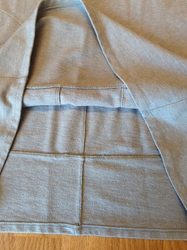 Vestido Lucy Mujer Pequeño Gris Sin Mangas Atlético Camiseta Jersey Bolsillos Verano - Imagen 4 de 8
