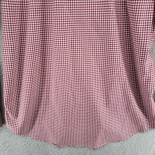 Ralph Lauren Mens M Red White Gingham Check Classic Fit Long Sleeve Button Down - Picture 16 of 22