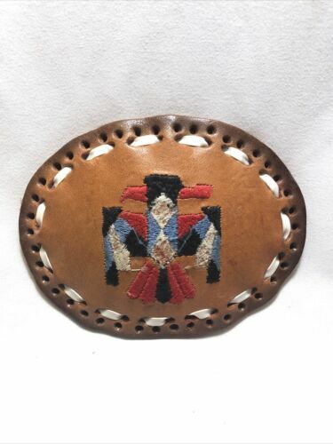 ⭐️Vintage Tarox Made In Italy Red Leather Gold Buckle With Chain Belt Sz-Sm/Med Vintage Tarox Made In Italy Red Leather Gold Buckle With  main image 4