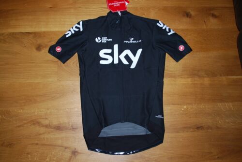 ORIGINAL HERREN CASTELLI GORE S/S TEAM SKY "GABBA 3" RADTRIKOT (LARGE) - NEU MIT ETIKETT