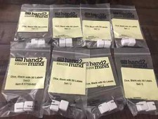 ETA hand2mind Writable Dice   2 Blank White Dice w/ Labels 8 Sets - NEW