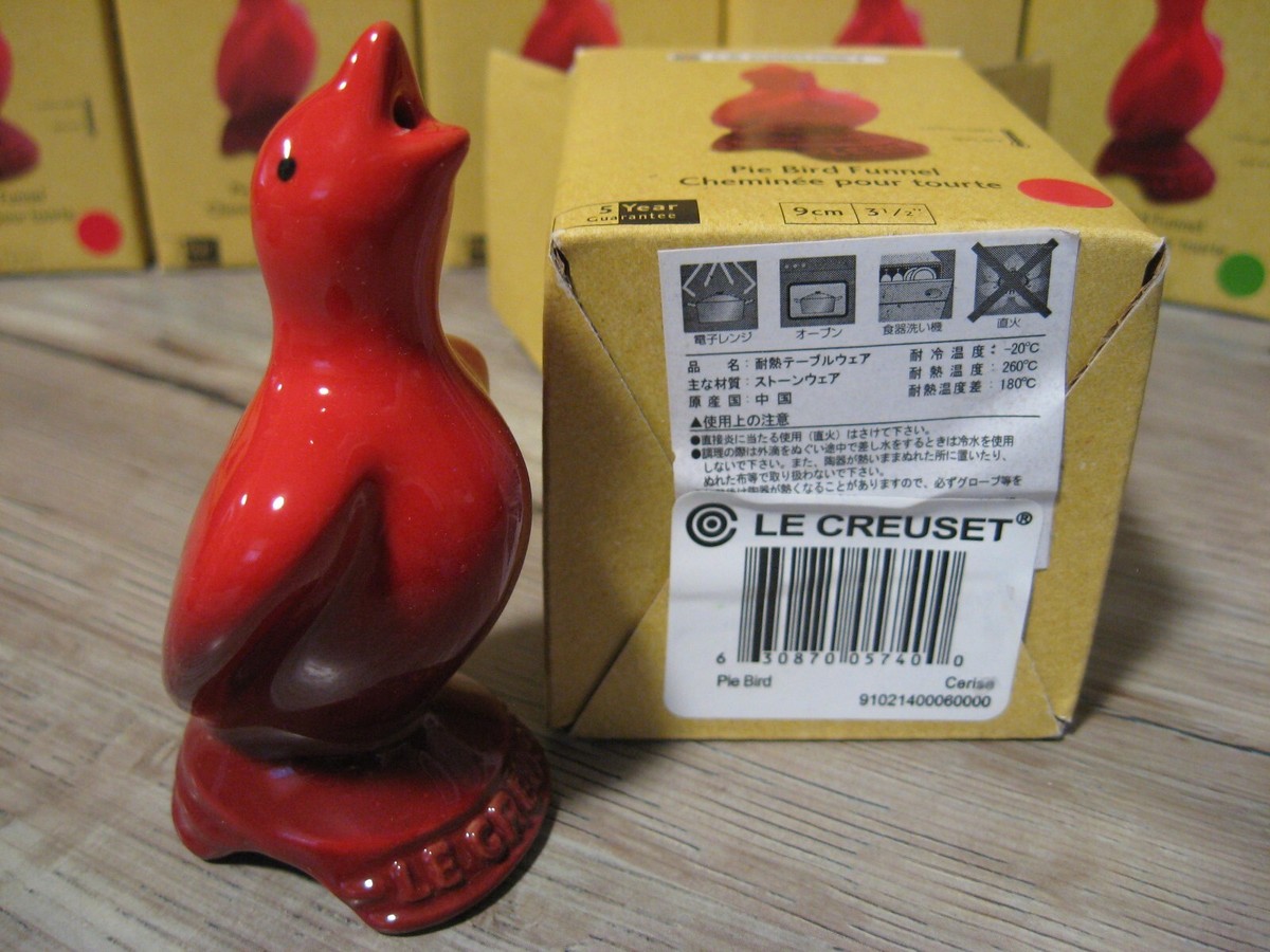 Le Creuset アップルディッシュ＆Pie Funnel RARE Le Creuset (Japan Color) 3 1/2