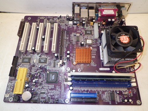 ELITEGROUP L7VTA REV:1.0 S462 AMD Motherboard ATX Mainboard DDR AGP PCI CNR+ CPU - Picture 3 of 7
