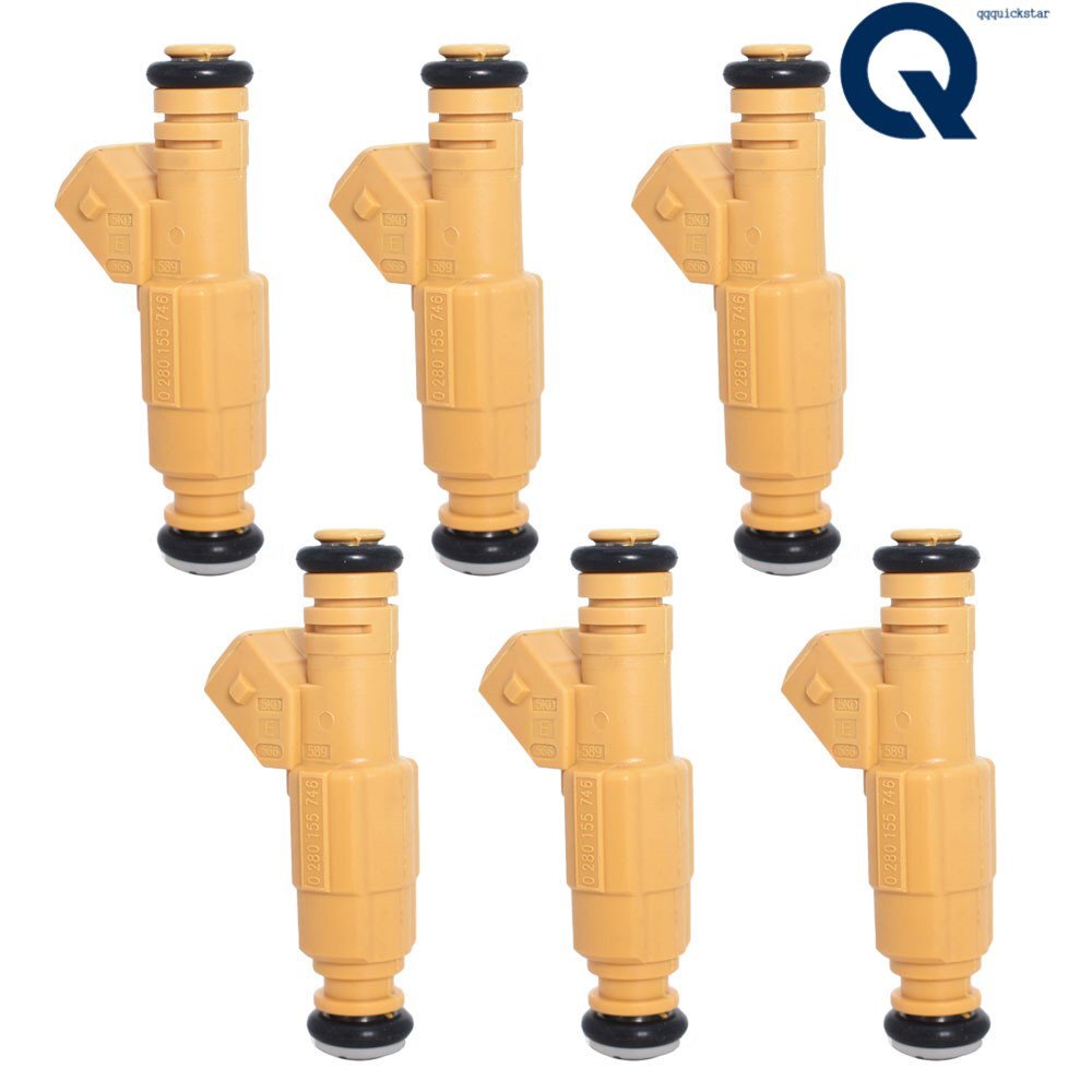 6PCS Upgrade Fuel Injectors TJ XJ YJ ZJ US For Jeep Cherokee Grand
