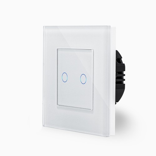 Touch Lichtschalter Steckdosen Wechselschalter Dimmer USB UP Glas LUXUS-TIME - Bild 68 von 180