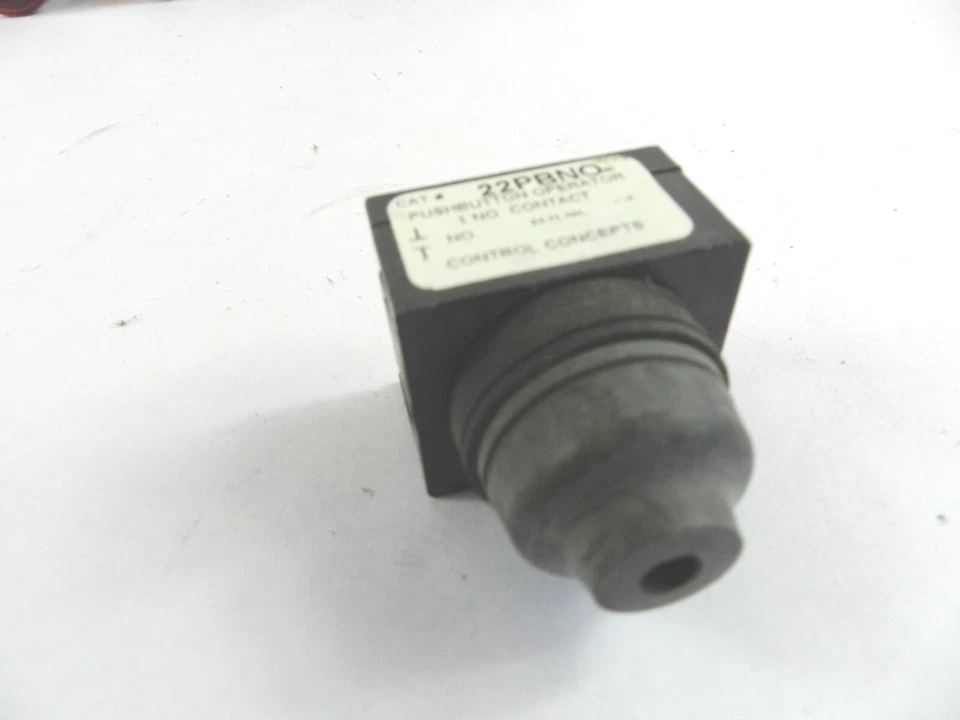 Lot (5) Various Industrial Switches GE Inch AB Pull Push Stop VTG Pot, CC no con - Image 2 of 4