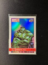 2021-22 UD Marvel Annual Blue Immortal Hulk #36 NM Card