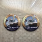 Disney Cruise Line Dcl Magical Moments Button Pin (Set of 2)