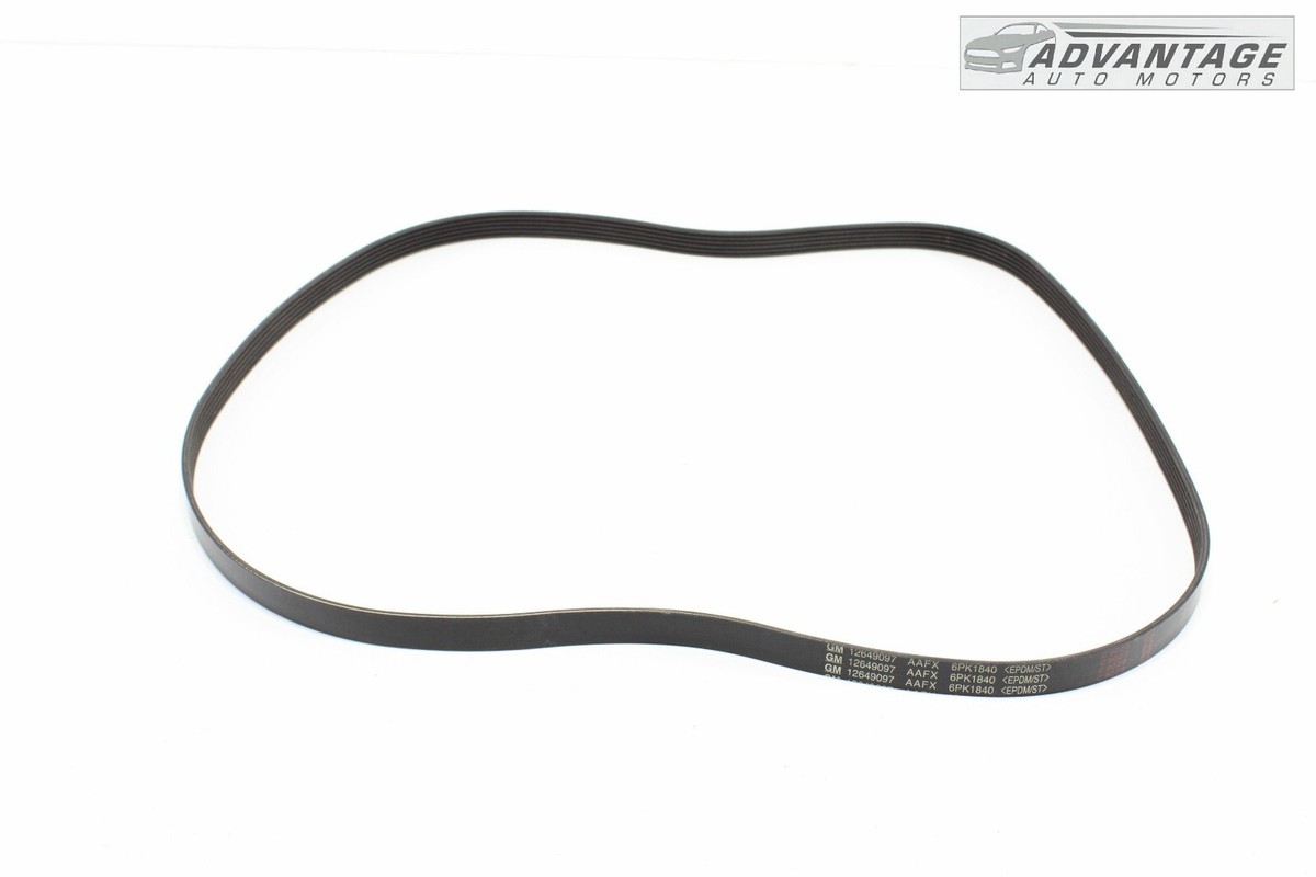 クララ 2017-2020 CADILLAC XT5 3.6L AWD SERPENTINE BELT 12649097 AAFX