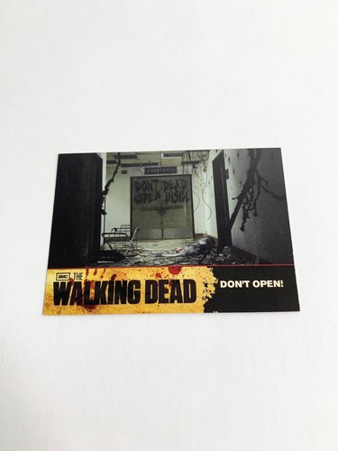 Don't Open 2011 Cryptozoic The Walking Dead Season 1 Card # 14