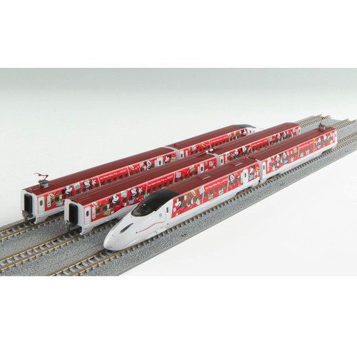 Tomix 97915 Kyushu Shinkansen Go! Viaje Waku Waku con MICKEY 6 coches (rojo) - N | Zustand: New