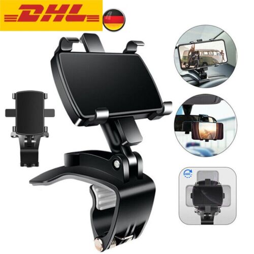 360° DE Handy Smartphone Halter Handyhalterung Auto Armaturenbrett Universal KFZ - Bild 1 von 19